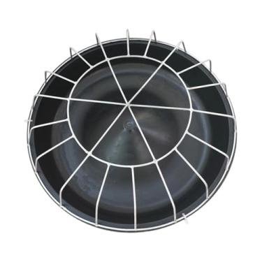 Imagem de Ｂｅｓｇａ Alimentador de frango, dispensador de alimentos, bandeja de distribuição de ração, balde de ração para aves, para gansos, 18 Buracos