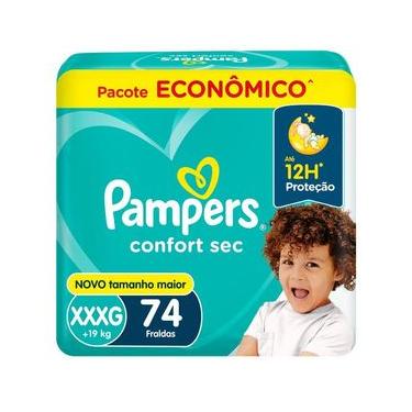 Imagem de Fralda Pampers Confort Sec Tamanho XXXG 74 unidades