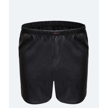 Imagem de Cueca Masculina Samba Canção Básica Underwear-43005, Preto, M