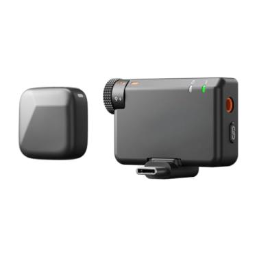 Imagem de Microfone de Lapela Sem Fio com Transmissor e Receptor, Áudio Claro, Cancelamento de Ruído e Alcance Longo para Vlog, Entrevistas e Gravações