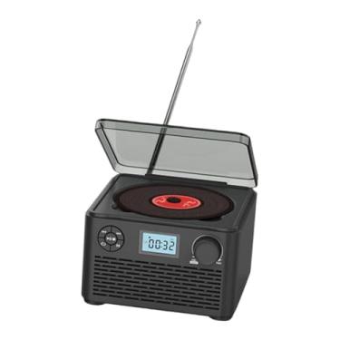 Imagem de Generic Reprodutor portátil Boombox robusto, leve e criativo com rádio, CD, MP3, USB e entrada para fone de ouvido para uso doméstico.