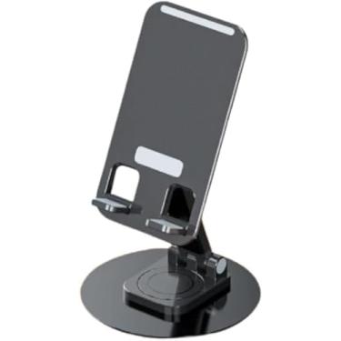 Imagem de Suporte Para Celular Ergonômico Dobrável Portátil Ajustável Para Mesa, Celular ou Tablet