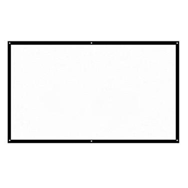 Imagem de Tela de Projetor Portátil H70 70 Polegadas HD 16 9 Dacron Dobrável para Teatro em Casa Projeção Parede Interior Exterior