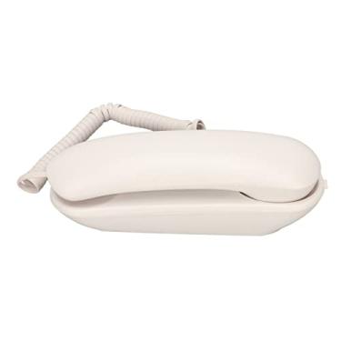 Imagem de SUNGOOYUE Telefone Com Fio para Montagem Em Parede Com Funções de Mudo e Rediscagem, Material ABS, Qualidade de Som Nítida para Casa e Escritório (#12)