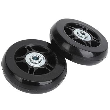 Imagem de YOUTHINK Rodas de Bagagem de 2 Unidades, Rodas de Substituição de Mala Universal de Borracha PU para Uma Experiência de Viagem Suave Com Rotação de 360 ​​graus para Todos Os Tipos de Bagagem de (#14)