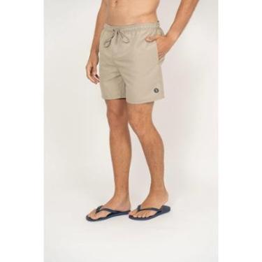 Imagem de Shorts Liso Aleatory Voutoumi Khaki-Masculino