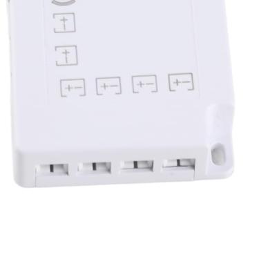 Imagem de KIMISS Fonte de Alimentação de Luz de Gabinete LED Com 6 Portas de Fio de Jumper Integradas, 12V EWD-12W-60W-1205 para Gabinete, Mesa, Guarda-roupa, Cabo de Tomada de 1,5 M