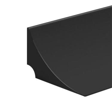 Imagem de Barreira de água dobrável de silicone Waterstop Faixa de retenção de bancada de cozinha Faixa de vedação de porta de separação seca e úmida, preta, 50 cm