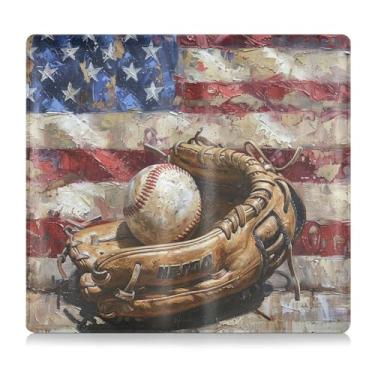 Imagem de CEBUGI Luva de beisebol e bola de registro de carro e seguro porta-luvas organizador carteira para organizador de documentos, 12,5 cm x 24 cm