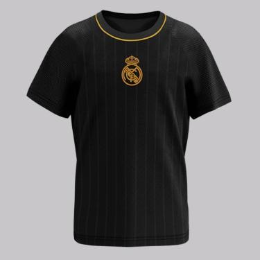 Imagem de Camisa Infantil Braziline Real Madrid Lenda Unissex-Unissex