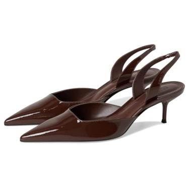 Imagem de SCHUTZ Sapato feminino Paola Mid Pump, Raiz marrom, 34