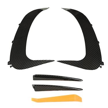 Imagem de Generic Spoiler Traseiro, Capa de Ventilação de Ar do Para-choque Traseiro, Plástico Abs, Estilo Elegante para C-class W206 Amg-line (Estilo Fibra de Carbono)