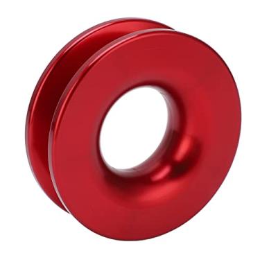 Imagem de Generic Anel de Recuperação de Guincho Resistente, Força de Ruptura de 41000lbs para Caminhão de Reboque Com Manilha Macia, Alumínio de Resgate Off-road (Vermelho)