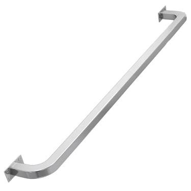 Imagem de Corrimão De Escada Interno, Corrimão De Metal Sem Barreiras, Corrimão Resistente Montado Na Parede, Para Escada De Lofts De Corredor Doméstico (Color : Silver, Size : 1.2m/3.93ft)