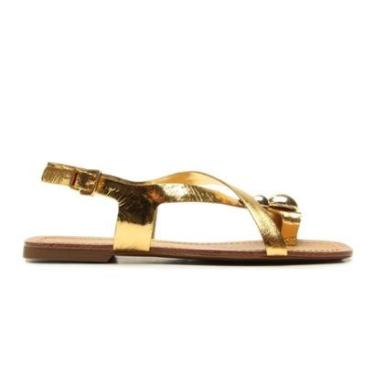 Imagem de Sandália Vicenza Dourado-Feminino
