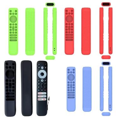 Imagem de Capa Protetora para Controle Remoto TCL RC902V, Compatível com Android TV e Google Assistente, Modelo 2022-2025