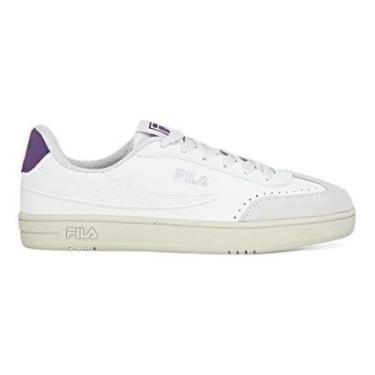 Imagem de Tenis Fila Feminino Court 80 Branco Casual Vintage-Feminino