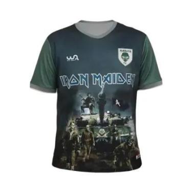 Imagem de Camiseta Esportiva Unissex De Secagem Rápida Iron Maiden Com Vários Ál