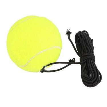 Imagem de SPYMINNPOO Bola de Treinamento de Tênis, Corda Elástica Durável, Ferramenta de Auto-aprendizagem para Iniciantes/intermediários de Tênis/basquete