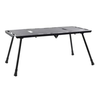Imagem de Mesa dobrável multifuncional para acampamento ao ar livre, equitação, ciclismo, pesca, dobrável, armazenamento conveniente, simples, leve