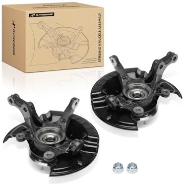 Imagem de A-Premium 2 x Junta de direção dianteira esquerda e direita e conjunto de cubo de rolamento de roda compatível com Honda CR-V CRV 2015-2016, lado do motorista e do passageiro, AWD, sem rodas de 40.6