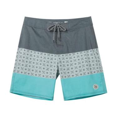 Imagem de Calções de banho SURF CUZ Vintage Cruzer Blue-Geometry 36