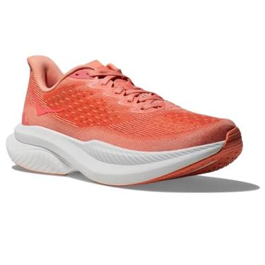 Imagem de HOKA ONE ONE Tênis feminino Mach 6 La, Goiaba/branco, 37