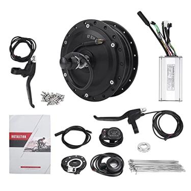 Imagem de KIMISS Kit de Conversão de Bicicleta Elétrica 36V 500W Conjunto de Motor do Cubo da Roda Dianteira Com Display KT900S para Rodas 12G - Atualize Sua Bicicleta para a Aventura (Raios 12G de 24