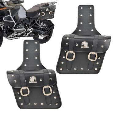 Imagem de Alforges Para Moto - Alforges Impermeáveis Ajustáveis | Impermeável Para Motocicleta,Para Passeio Ao Ar Livre Acampamento Telemóvel Copo Bebidas Capa De Chuva