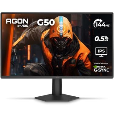 Imagem de Monitor Gamer AOC AGON G50 27" 144Hz 0,5ms IPS HDR10 G-SYNC 27G50F