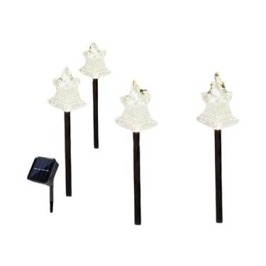 Imagem de Luzes De Natal Solares À Prova d'Água Para Caminhos Externos, Conjunto