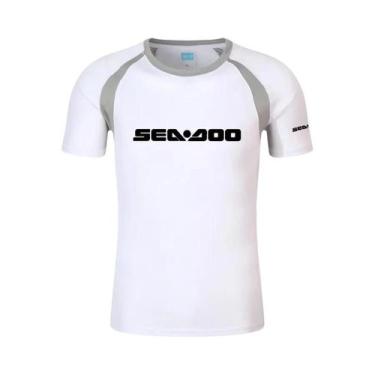 Imagem de Camiseta Masculina Sea Doo Seadoo Moto Estampada De Verão, 8 Cores, Ma