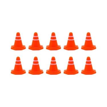 Imagem de 100 Peças De Sinais De Trânsito Para Carros RC, Cones, Barreiras De Es