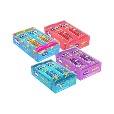 Imagem de Tubes Balas de Goma – Kit com 5 Caixas Display (60 Pacotes de 15g) | Sabores Variados (4 x Misto)