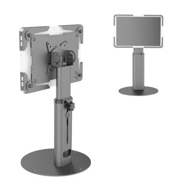 Imagem de Suporte Mesa P/Tablet Samsung Trava Antifurto Balcão Loja