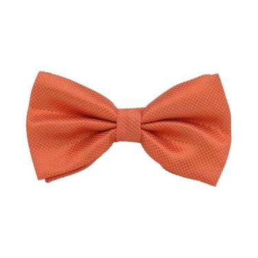 Imagem de Gravata Borboleta Masculina Clássica Em Tecido Liso Para Casamento E B