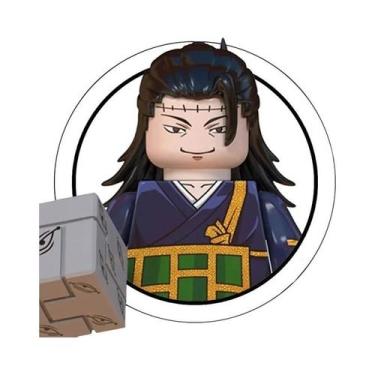 Imagem de Blocos De Montar Jujutsu Kaisen Mini Figuras De Ação Itadori Yuji Gojo