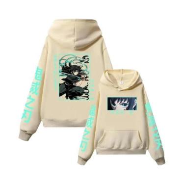 Imagem de Moletom Masculino Demon Slayer Muichiro Tokito Anime Manga Longa Casua