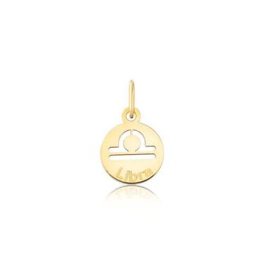 Imagem de Pingente De Ouro Signo Libra Puro 10k Pm46 - MAEHLER Arte Em Joias