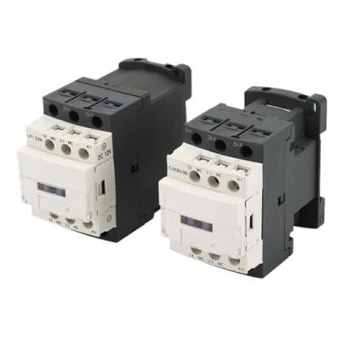 Imagem de Contator magnético 3P+NO+NC AC/DC LC1-D09 Contator elétrico LP1-12A 18A 32A Tensão da bobina AC220V/380V Contator de partida do motor (0911,24V)