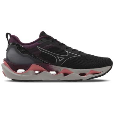 Imagem de Mizuno Tênis de Corrida Feminino Mizuno Wave Stratos 3 40 Preto