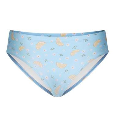 Imagem de Calcinha Biquíni Selene Praia Juvenil - Azul 12, Azul, 12