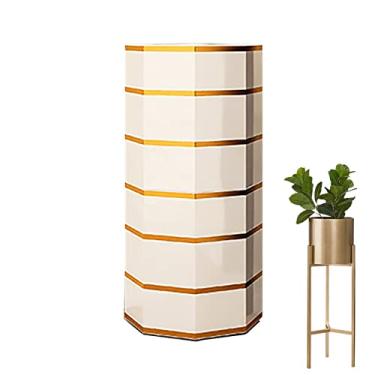 Imagem de Sapateira de 3/6/9/12/15 níveis de altura organizador de sapatos estreito com porta, armário de sapatos giratório de metal, armário portátil de armazenamento de sapatos, organizador de prateleira de