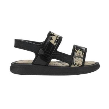 Imagem de Sandália Infantil Menino Grendene Disney Tour 23272 Preto-Masculino