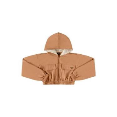 Imagem de Jaqueta em Moletom e Pelo Juvenil Gloss-Feminino