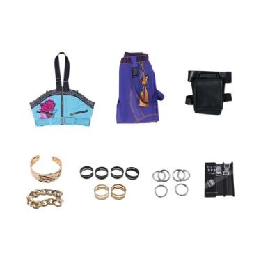 Imagem de Fantasia De Cosplay De Anime KPop Feminina, Jaqueta Mira Rumi, Shorts,