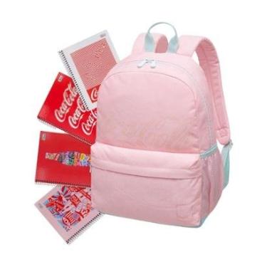 Imagem de Mochila Coca Cola Soft + Caderno Sortido-Unissex