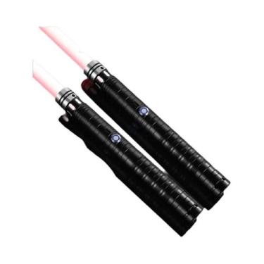 Imagem de Espada Laser De Metal RGB Com 15 Cores, Efeitos Sonoros, Brinquedo Jed