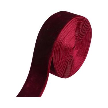 Imagem de Fita De Veludo 6-38mm 5-10 Jardas Para Laços De Presente DIY Decoração