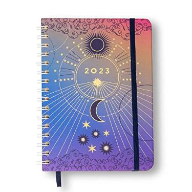Imagem de Cicero Agenda Planner Wire-o 2023 Astral Semanal Notas A5 Alto Astral, Modelo: 0203, Cor: Colorido